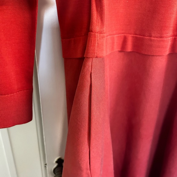 COS dress in burnt orange - Picture 4 of 9